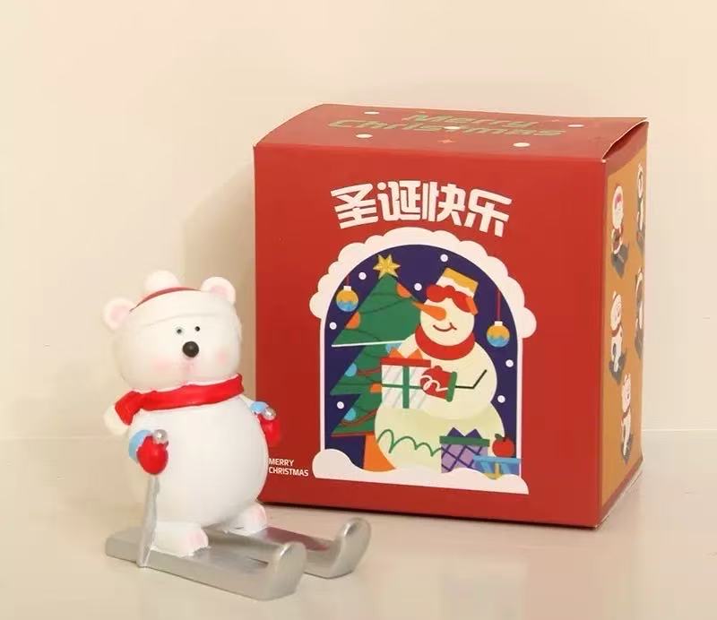 Christmas desktop decoration box